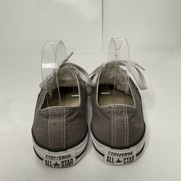 Converse Chuck Taylor All Star Low Tops Dark Grey Sneakers Unisex M 7.5, W 9.5 - Picture 7 of 14